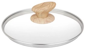 Coperchio 20 cm in vetro Black Stone