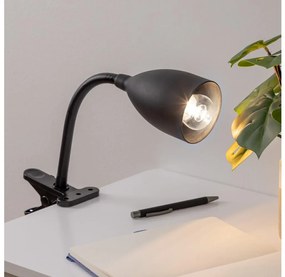 Atmosphera - Lampada con morsetto SILY 1xE14/7W/230V nero