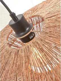Lampada a sospensione con paralume in juta di colore naturale ø 40 cm Iguazu - Good&amp;Mojo