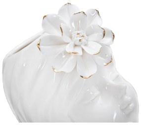 Vaso in porcellana bianca Young Lady - Mauro Ferretti