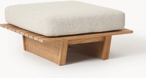 Pouf da giardino in legno di teak Eiko