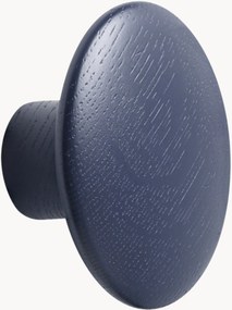 Gancio da parete in legno di quercia Dots, Ø 9 cm