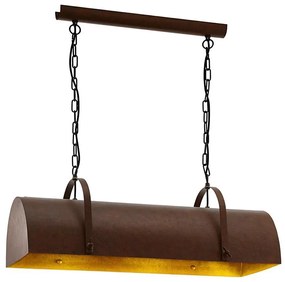 Eglo 49702 - Lampadario a catena DEERHURST 3xE27/60W/230V