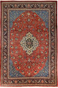Sarouk Tappeto persiano 220x330 Blu (Iran) Annodato A Mano