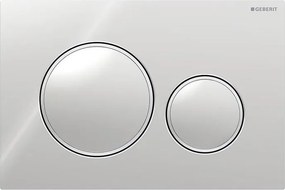 Geberit 115.882.KH.1 - Pulsante di scarico Sigma20 24,6x16,4 cm cromo opaco
