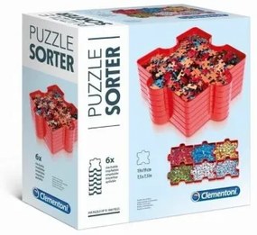 Puzzle Clementoni Sorter Rosso 1000 Pezzi (6 uds)