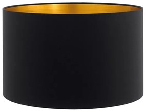 Lampada da terra a LED TUNJA 1xE27/20W/230V Ø 38 cm oro/nero