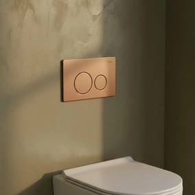 Pulsante per supporto set da incasso WC Rea I K011A-Q Copper Brush