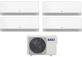 Condizionatore Quadri Split Baxi SIDERA 9+9+9+12 con LSGT100-4M R-32 Wi-Fi Integrato
