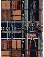 Mindthegap Carta da parati Harnessmakers Atelier - Dark
