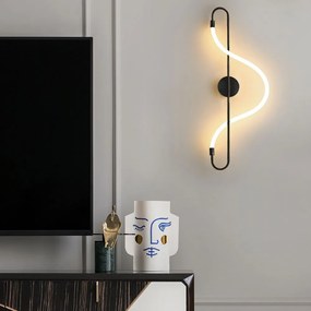 Lampada LED APP857-W LONG BLACK