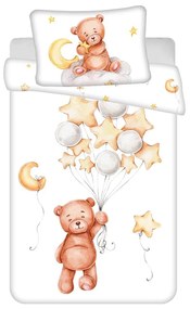Biancheria da letto per bambini in cotone per culla 100x135 cm Medvídek "Cute" – Jerry Fabrics