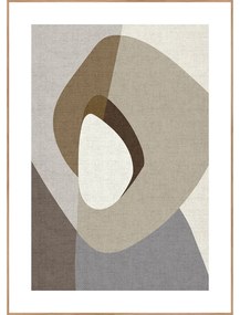 Dipinto 50x70 cm Picasa Greige - Malerifabrikken