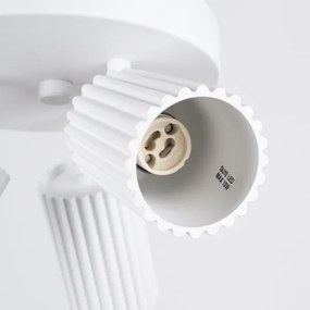 Sollux SL.1544 - Faretto KARBON 3xGU10/10W/230V bianco