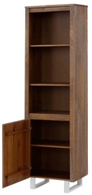 Libreria in legno di pino di colore naturale 55x180 cm Lagos - Støraa