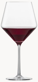 Set di 2 bicchieri da vino rosso in cristallo Pure