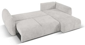 Divano angolare grigio chiaro (angolo destro) Matera - Cosmopolitan Design