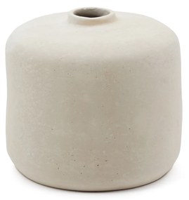 Kave Home - Vaso Serina in cartapesta bianca 36,5 cm
