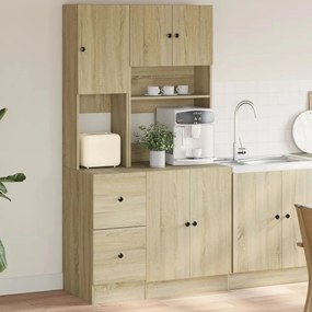 Mobile da cucina 95x50x180 35x50x180 cm legno multistrato