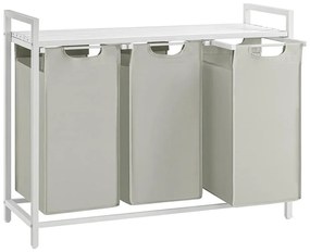 Cesto per il bucato REX bianco