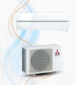 Climatizzatore Mitsubishi MSZ-LN Inverter R-32 WiFi, Nero Onice / 12.000