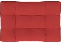 Cuscino per Divano in Pallet Rosso 120x80x10 cm cod mxl 68442