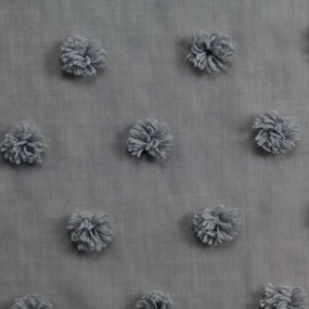 Tenda in voile antracite 140x240 cm Melusine - douceur d'intérieur