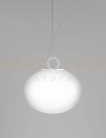 Lucciola sospensione p bianco satinato e bianco opaco 1 l32ff led 3...