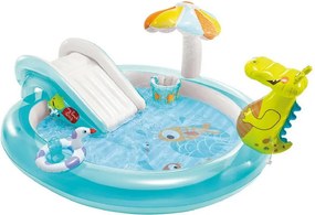 1PZ PISCINA GONFIABILE 'ALLIGATORE' cm. 201 x 170 x 84