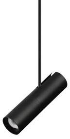 Lampadario a stelo 1xGU10/35W/230V nero