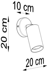 Sollux SL.0701 - Applique BERGE 1xGU10/40W/230V