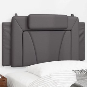 Cuscino Testiera Grigio 100 Cm İn Similpelle /