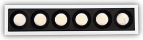 Lika slim incasso led smd alimentatore onoff incluso 10 w 32° 1000 ...