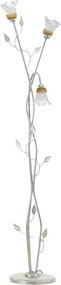 Lampada da terra Lampada da terra Lancia, H 165 cm in acciaio, H 165 cm, E14 3xMAX18W