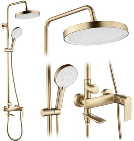 Set doccia REA Veneta Brush Gold