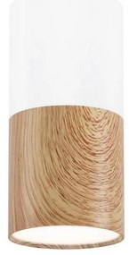 Plafoniera TUBA 1xGU10/50W/230V bianco