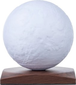 Decorazione luminosa marrone scuro con ricarica USB ø 12 cm Smart LunaSpin – Gingko