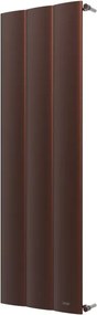 Termoarredo bagno DE'LONGHI 185.2x54.4 cm interasse 1800 mm rame serie Palace
