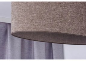 Duolla - Lampadario a plafone OVAL 1xE27/15W/230V marrone