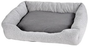 Cuccia grigio chiaro per cane 50x38 cm Graphene – Love Story