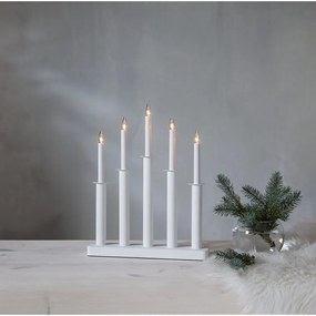 Decorazione luminosa bianca natalizia Plate - Star Trading