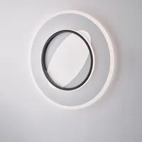 Plafoniera Moderna Annie Led Integrato Cct 3000K-4000K-6000K E Telecomando