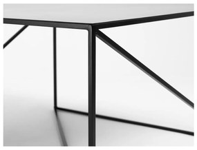 Tavolino nero , 80 x 80 cm Memo - CustomForm