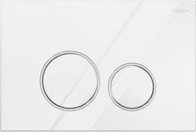 Mexen Fenix Air 05 pulsante di scarico pneumatico, bianco lucido - 6A0500