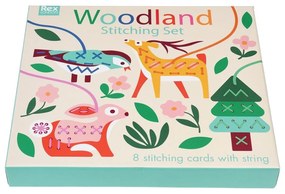 Set creativo Stitching set Woodland - Rex London