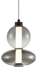 Lampadario LED a sospensione con filo DAPHNE LED/12W/230V grigio