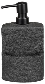 WENKO 54667100 - Dispenser di sapone FESTIVAL 10,5x18 cm nero