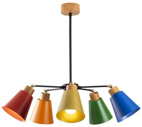 Lampada per bambini con paralume in metallo ø 58 cm Manavgat – Opviq lights