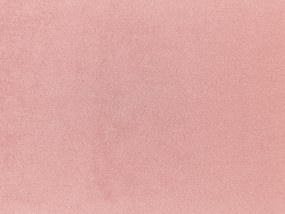 Letto velluto rosa e oro 180 x 200 cm CHALEIX Beliani