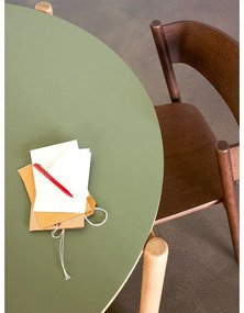 Tavolo da pranzo rotondo in rovere ø 115 cm Oblique - Hübsch